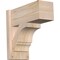 Ekena Millwork Balboa Block Smooth Outlooker, Douglas Fir, 7 1/2"W x 16"D x 16"H OUT08X16X16BOA05SDF - alternate 1